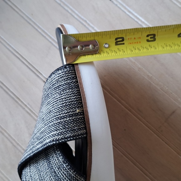 ED Ellen Degeneres Svetlana Cross Strap Knit Wedge Platform Sandals Slide - Picture 11 of 13